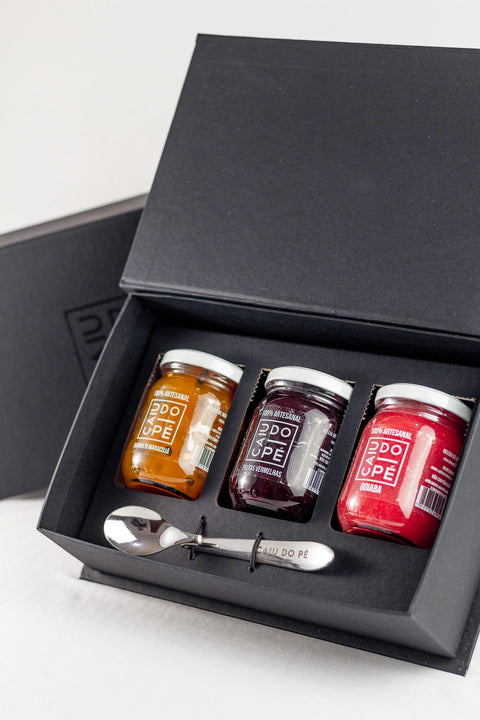 Kit Trio - com colher exclusiva