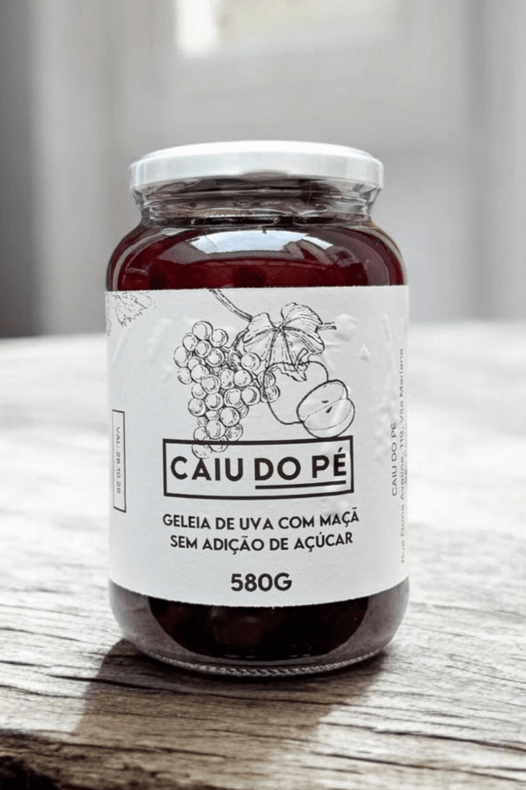 FOOD SERVICE - Geleia de Uva - Sem Adição de Açúcar 620g