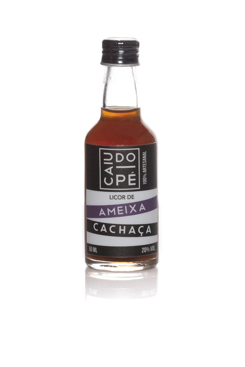 Mini Licor de Ameixa Base Cachaça 50ml