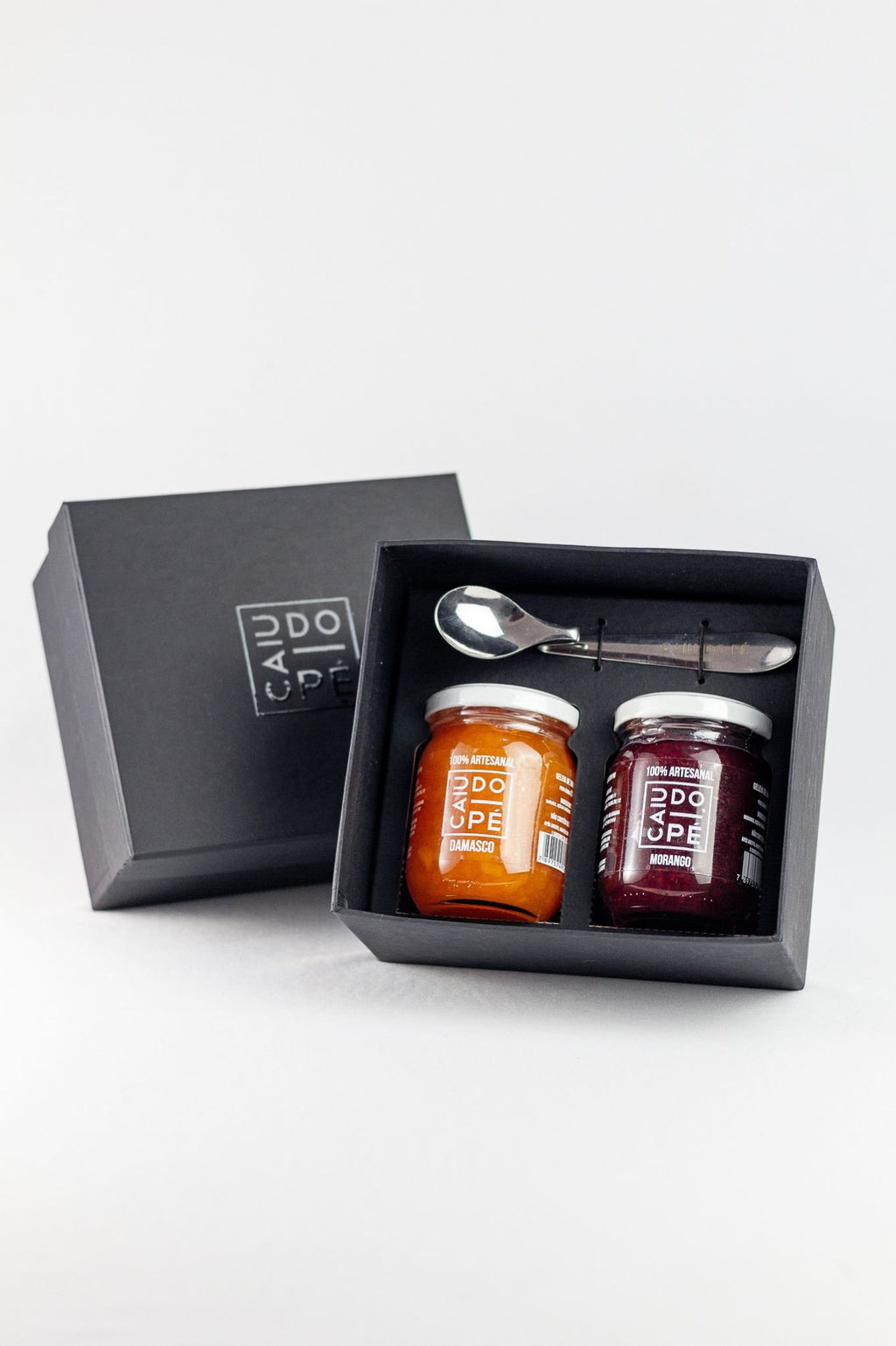 Kit Duplo - com colher exclusiva (preto, vermelho e verde)