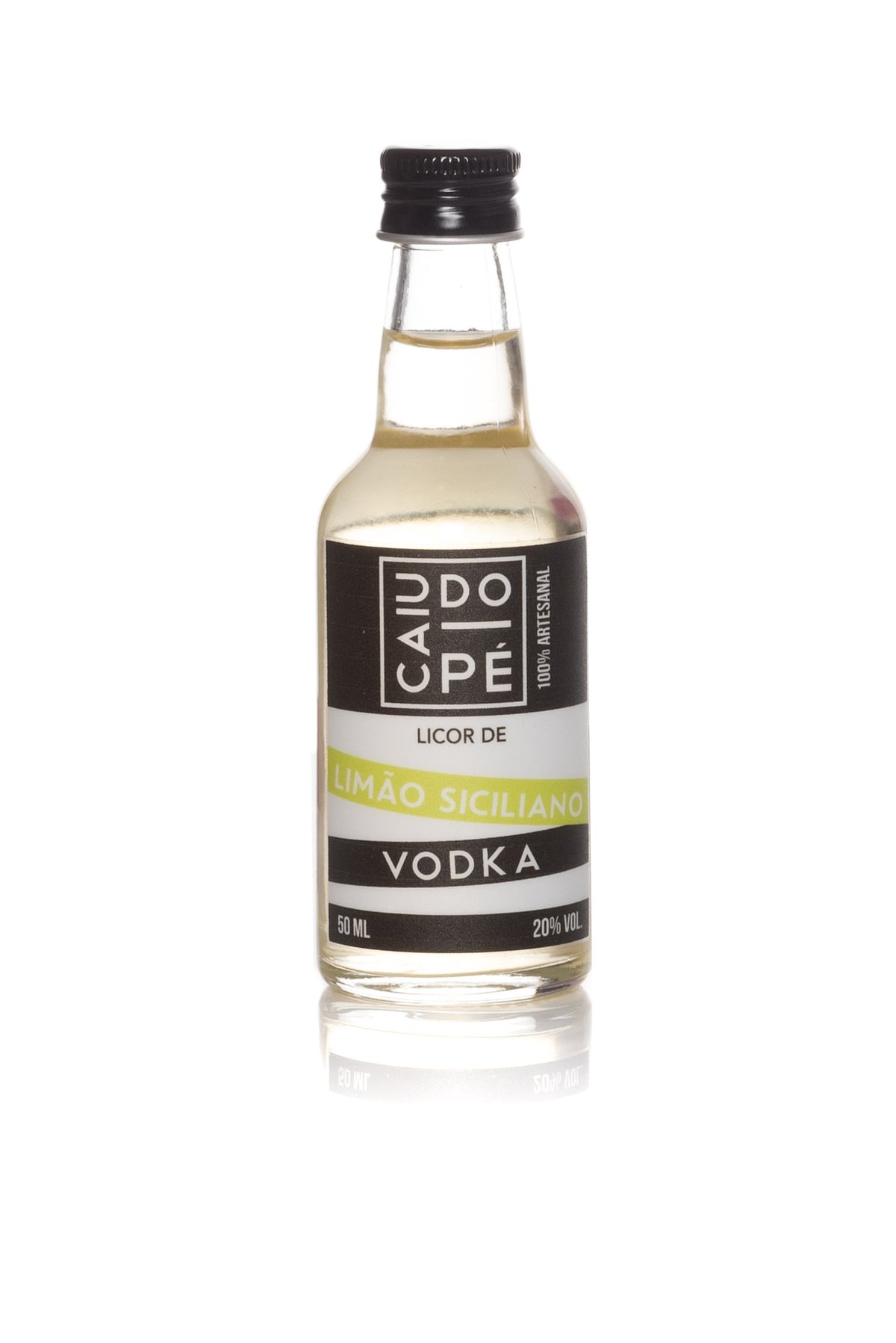 Mini Licor de Limão Siciliano Base Vodka 50ml