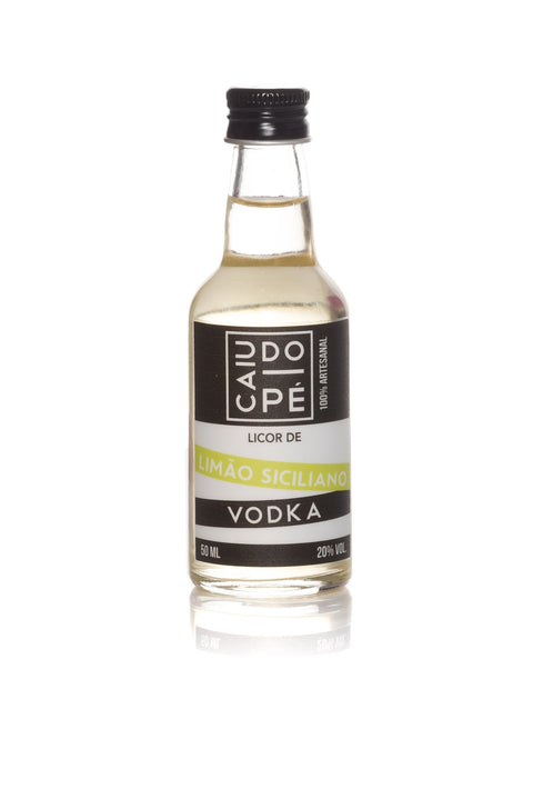 Mini Licor de Limão Siciliano Base Vodka 50ml