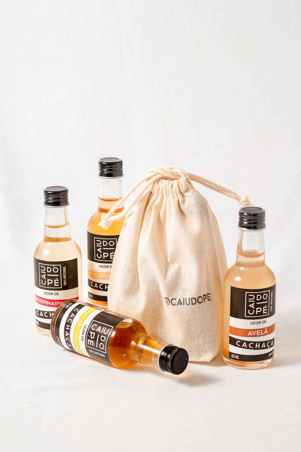 Saquinho de Algodão Cru para MINI LICOR 50ml - produção AFATEC