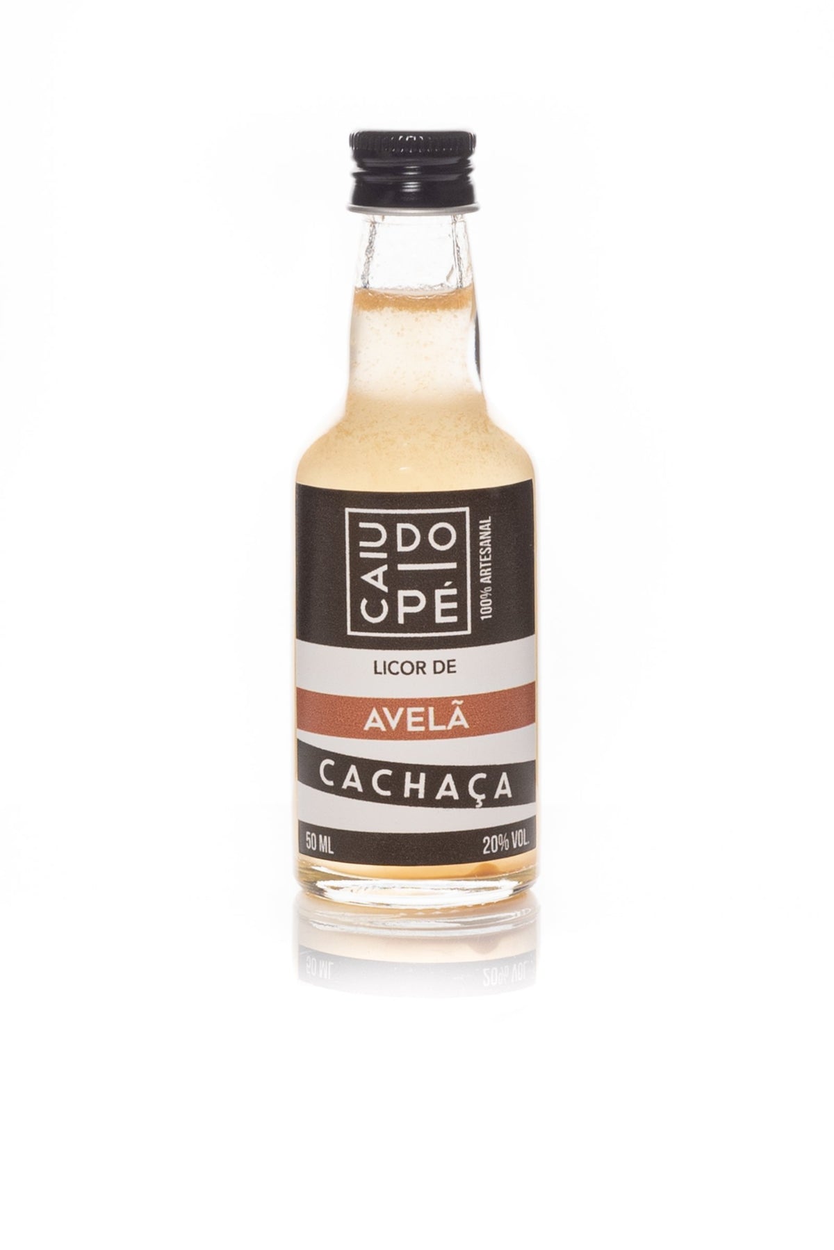Mini Licor de Avelã Base Cachaça 50ml
