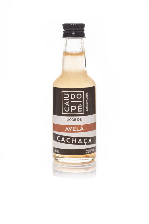 Mini Licor de Avelã Base Cachaça 50ml