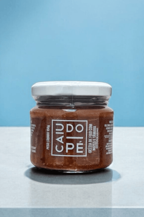 Geleia de Figo com Nozes e Tâmara 150g - Sem Adição de Açúcar