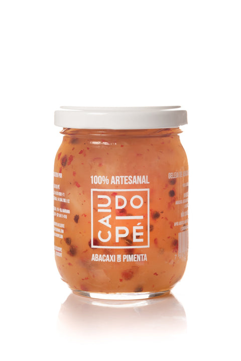 Geleia de Abacaxi com Pimenta Rosa 230g