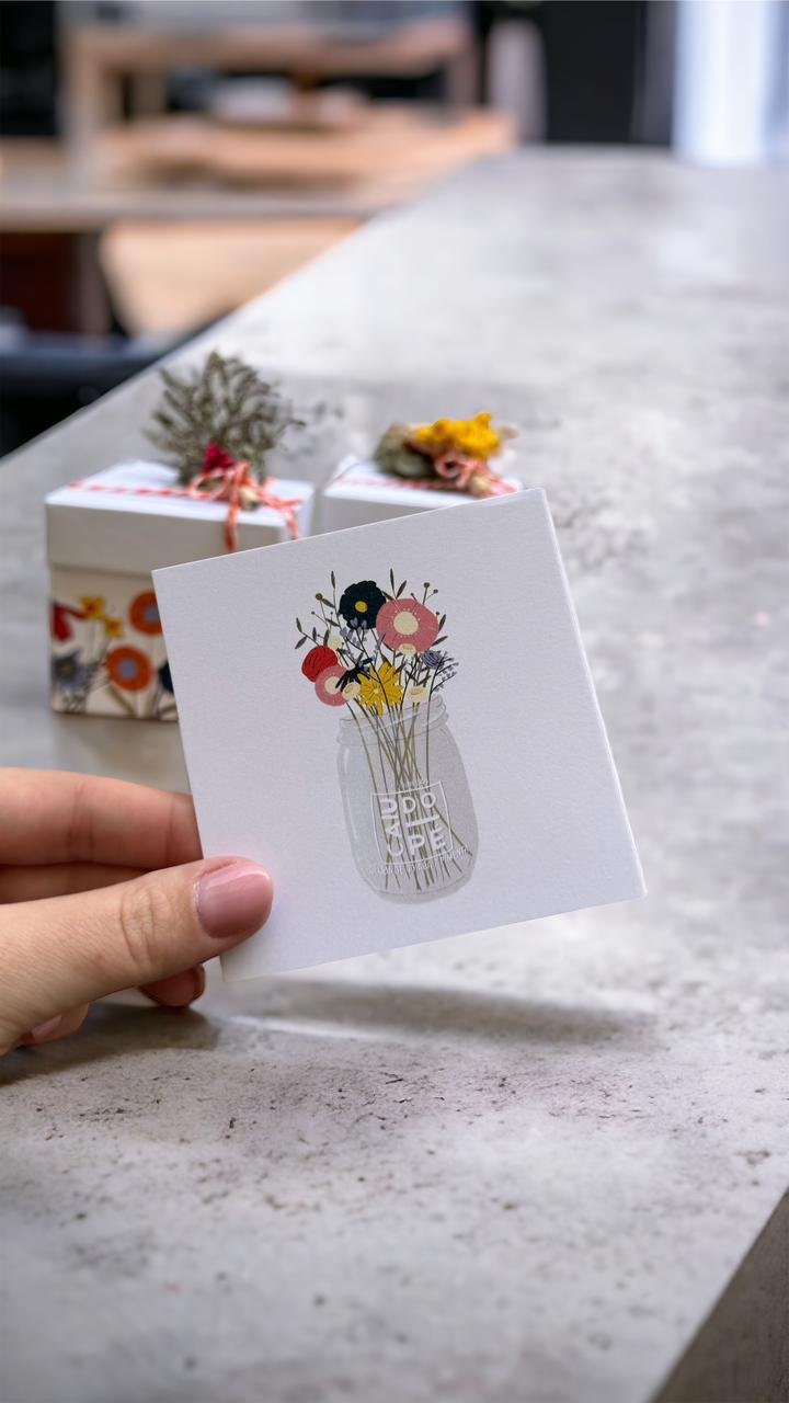 Caixa Presente Jardim de Flores