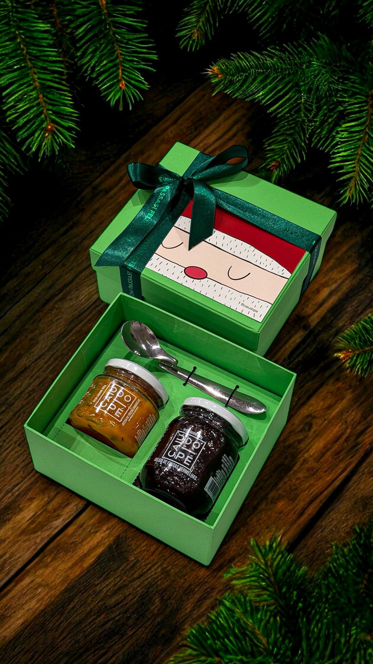 Kit Duplo versão HOHOHO - com colher exclusiva