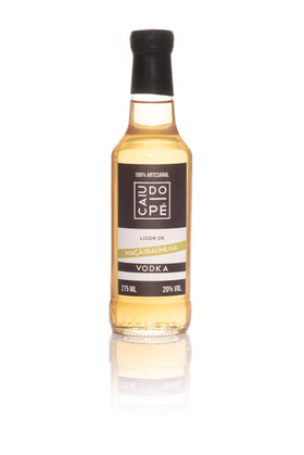 Licor de Maçã Verde com Fava de Baunilha Base Vodka 275ml