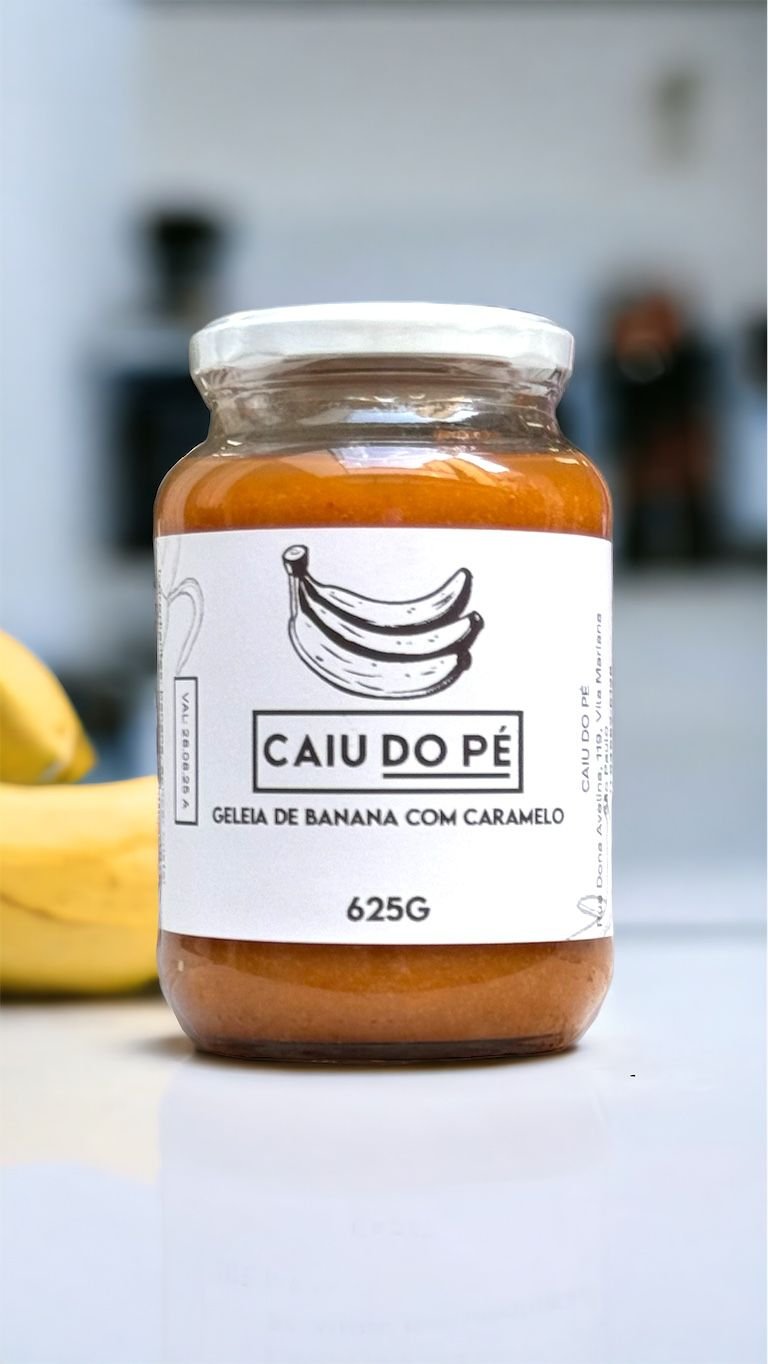 FOOD SERVICE - Geleia de Banana com Caramelo 625g