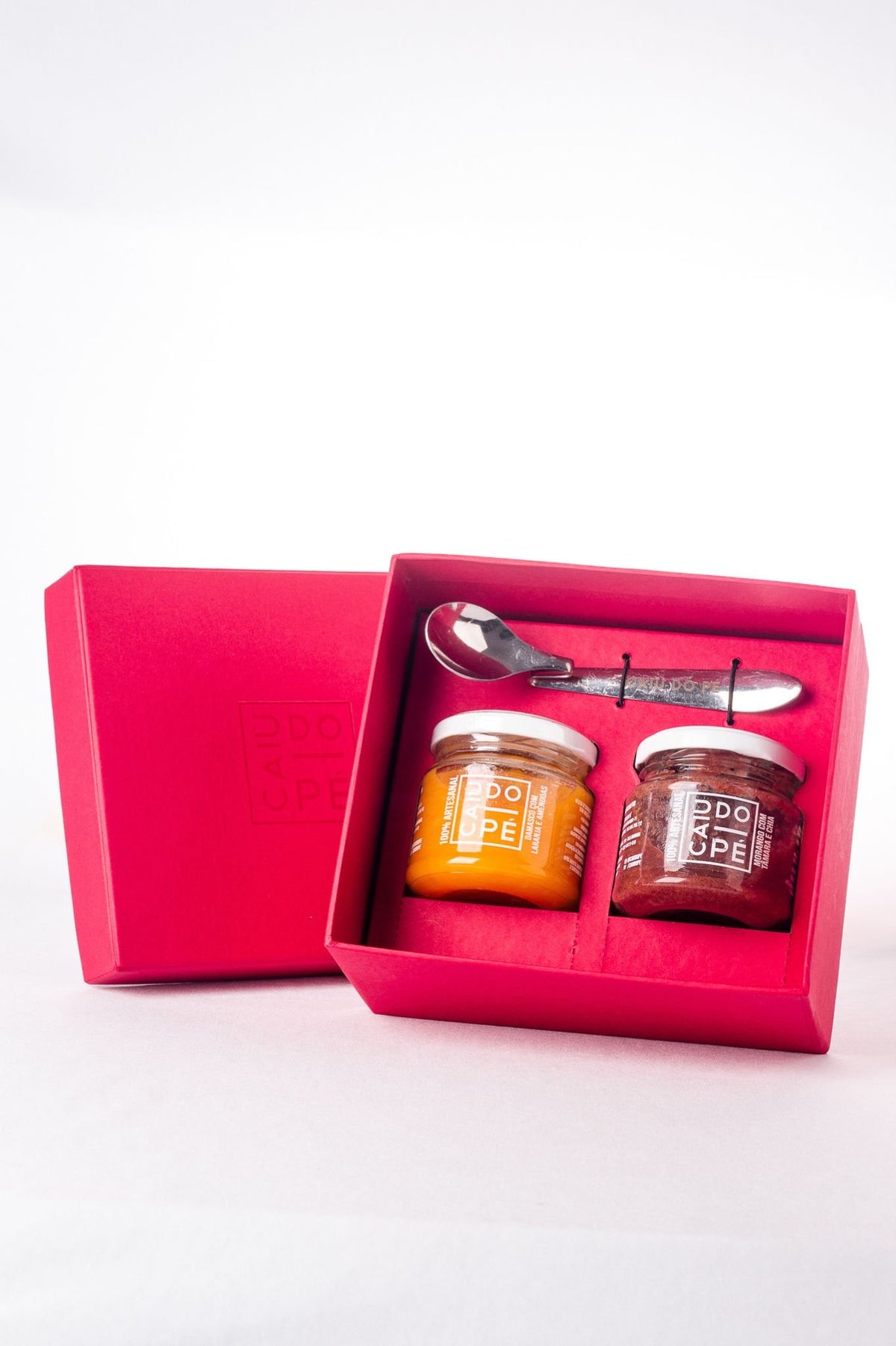 Kit Duplo - com colher exclusiva (preto, vermelho e verde)