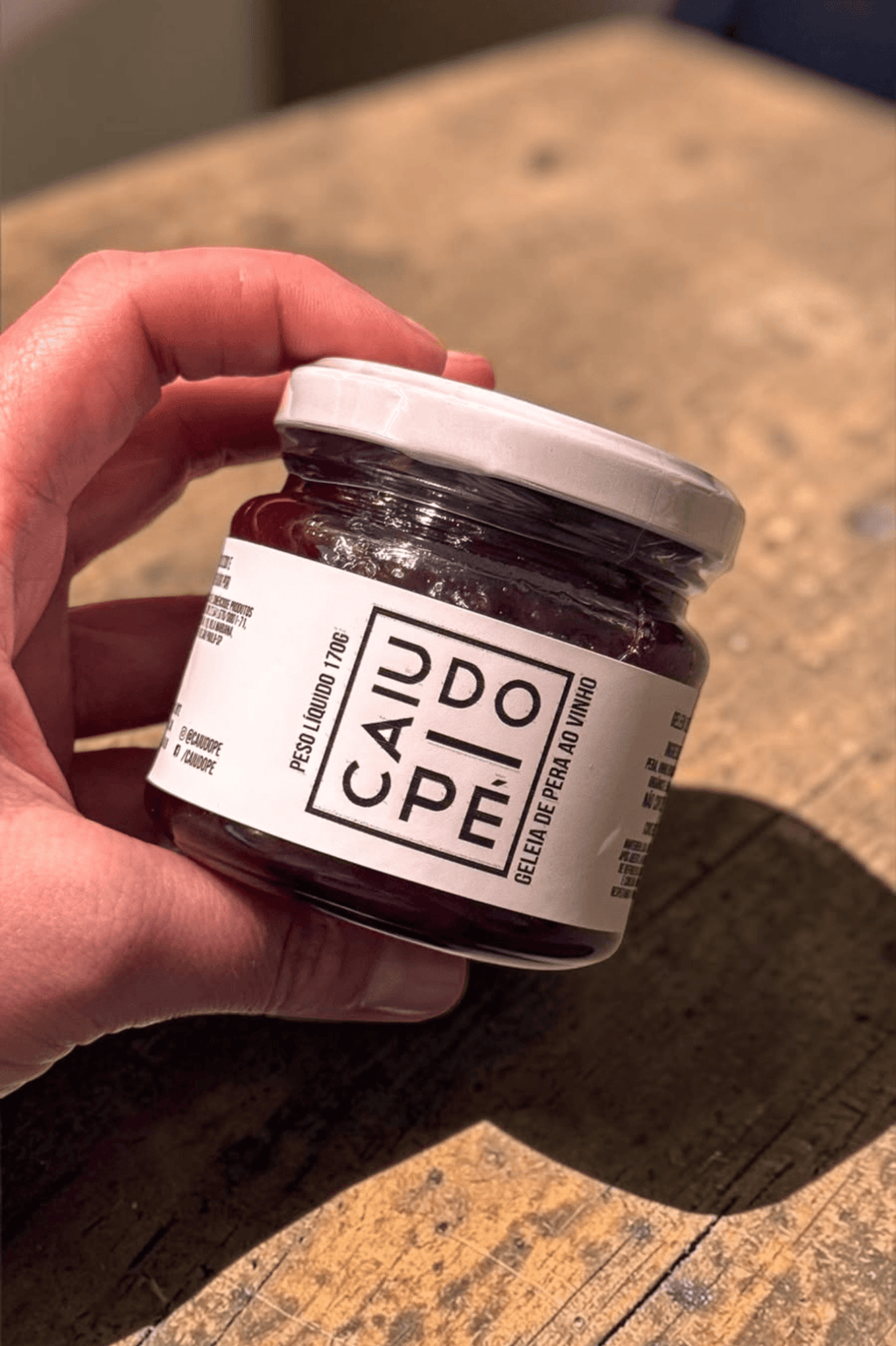 Geleia de Pera ao Vinho 170g