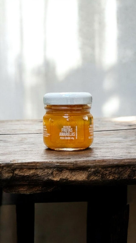 Mini Geleia de Frutas Amarelas 40g - Sem Adição de Açúcar