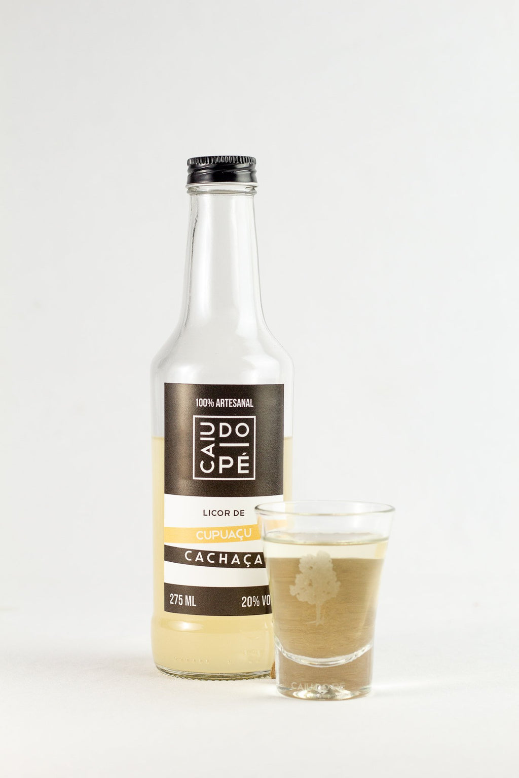 Licor de Cupuaçu Base Cachaça 275ml
