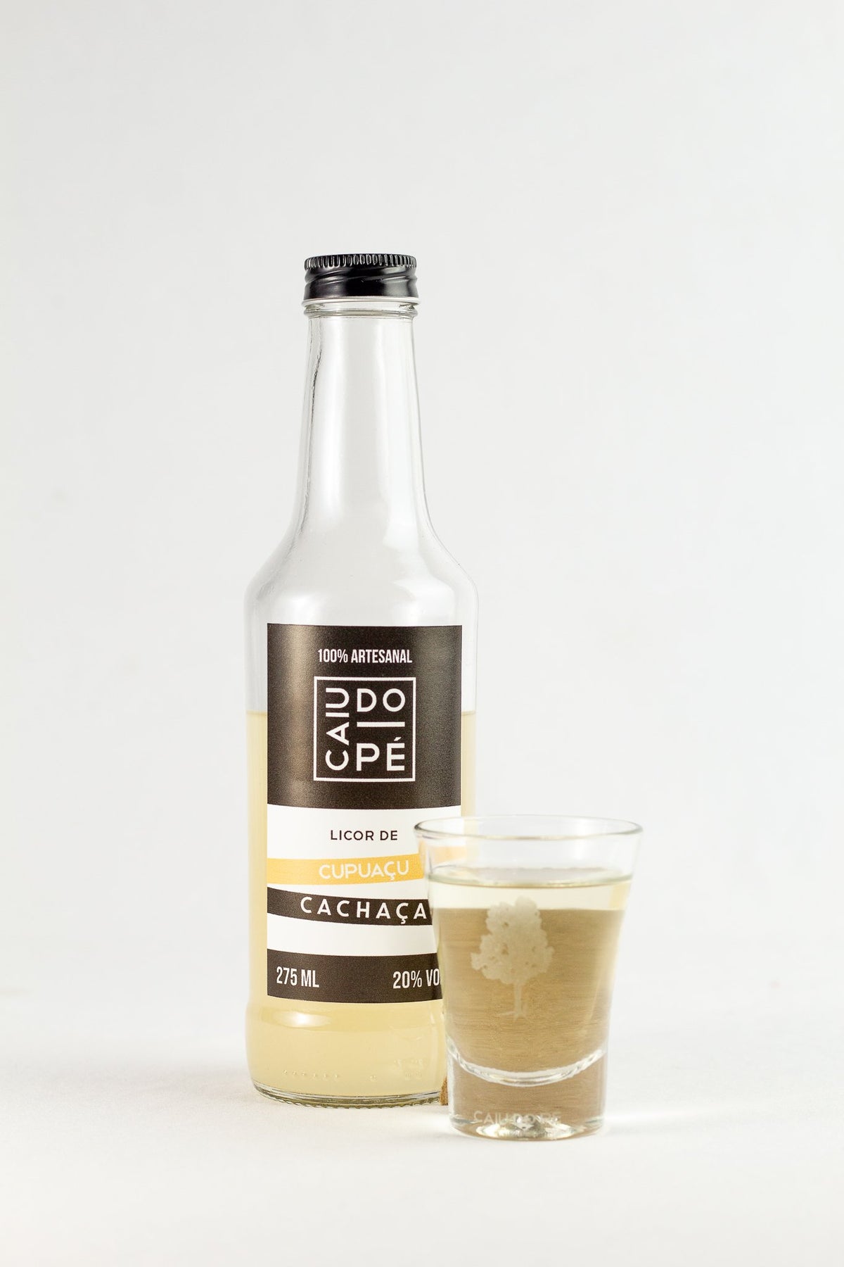 Licor de Cupuaçu Base Cachaça 275ml