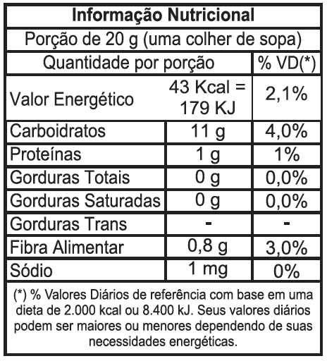 Mini Geleia de Maçã com Canela 45g