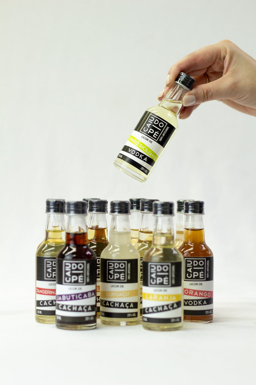 Mini Licor de Limão Siciliano Base Vodka 50ml