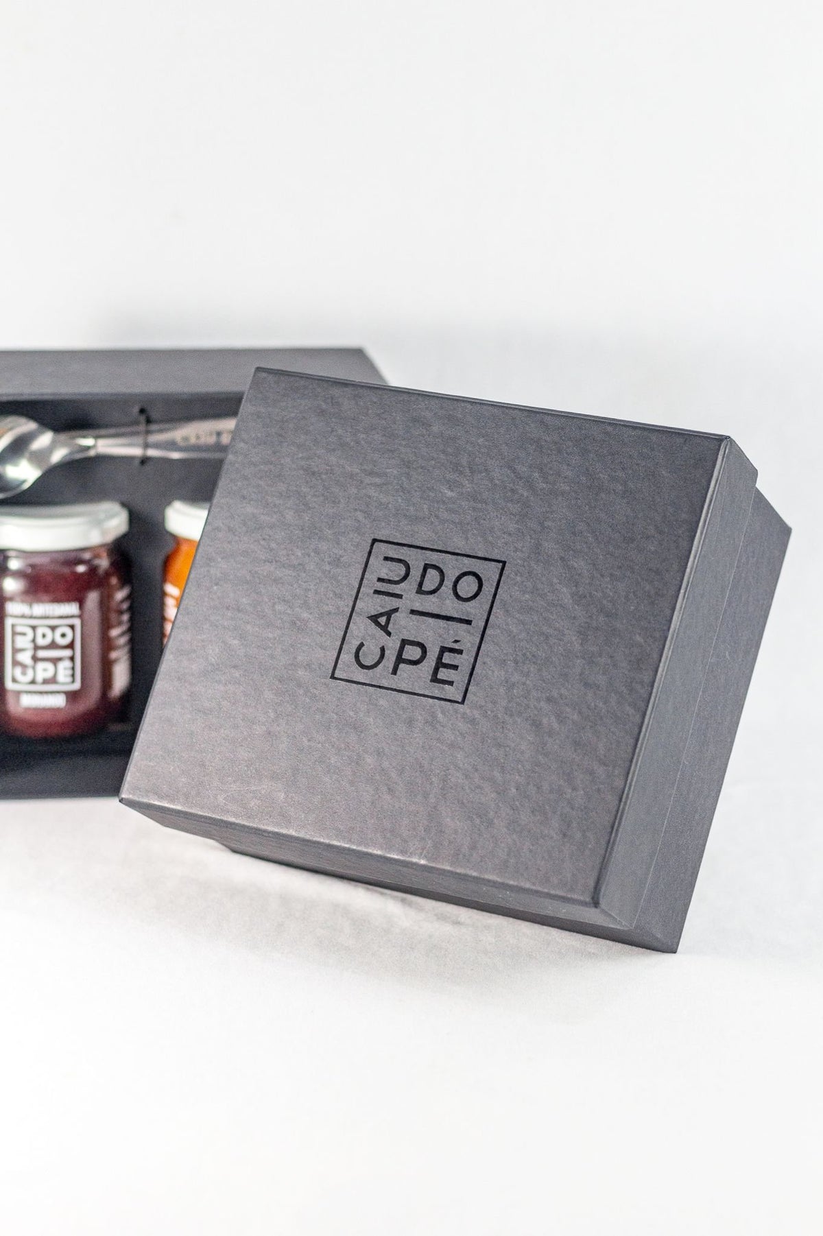 Kit Duplo - com colher exclusiva (preto, vermelho e verde)