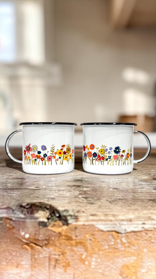 Caneca Ágata - Coleção Flores