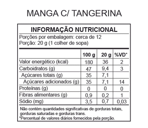 FOOD SERVICE - Geleia de Manga com Tangerina 680g