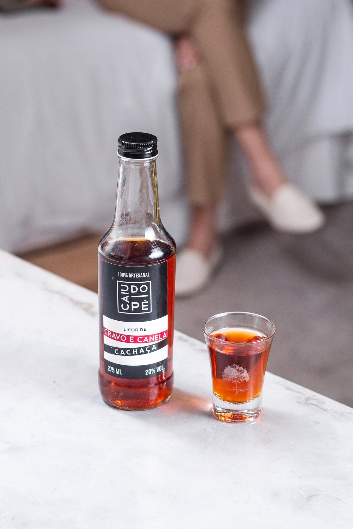 Licor de Cravo e Canela Base Cachaça 275ml